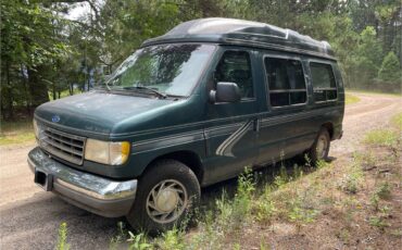 Ford-e150-conversion-van-1996-green