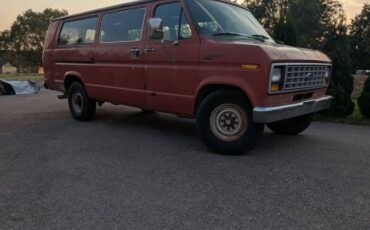 Ford-e250-cargo-van-1987-red-1