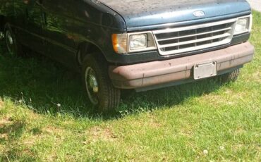 Ford-e250-econoline-van-1994-blue-1