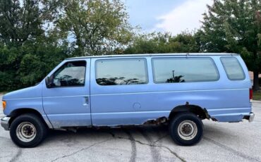 Ford-e350-club-wagon-1996-blue-1