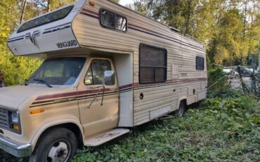 Ford-e350-diesel-1988-yellow-1