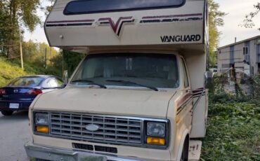 Ford-e350-diesel-1988-yellow-2