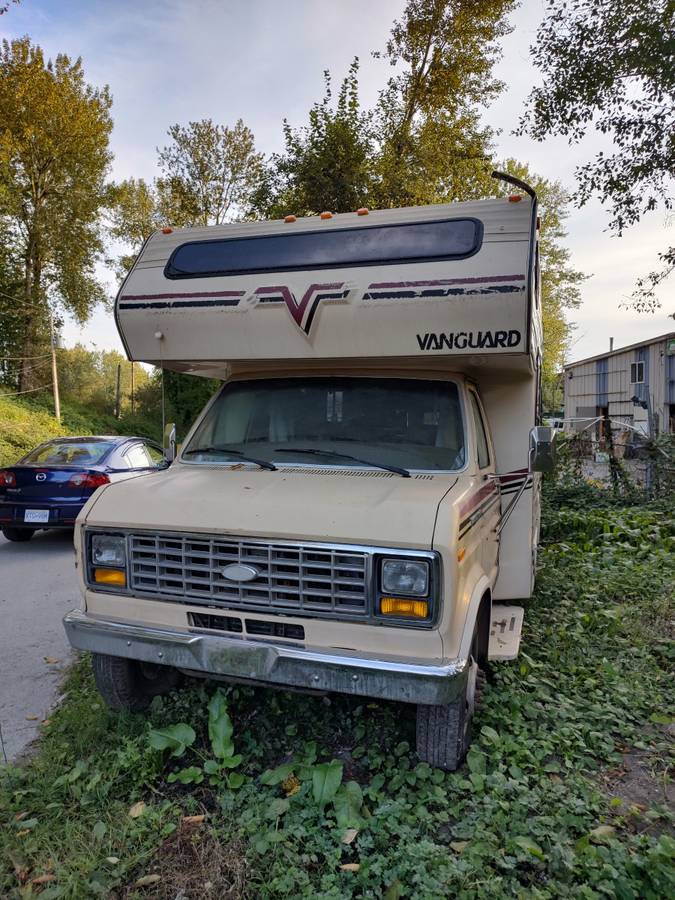 Ford-e350-diesel-1988-yellow-2