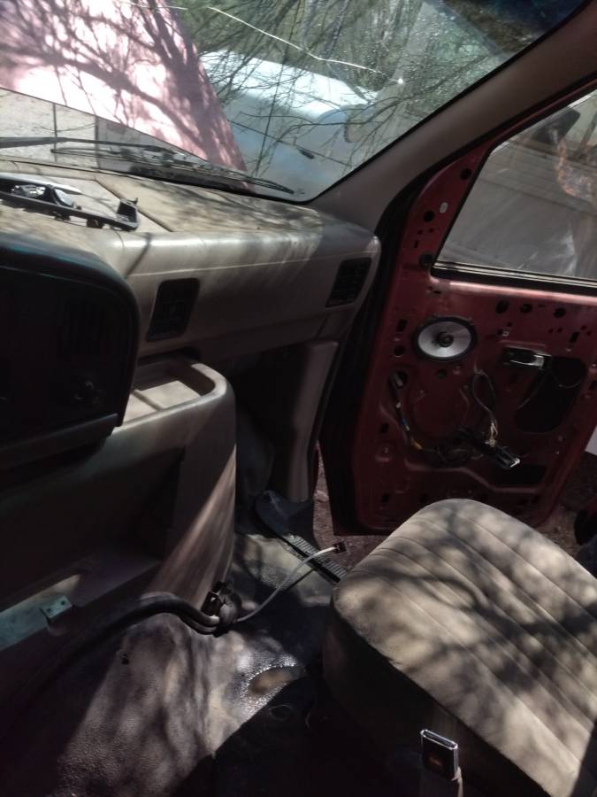 Ford-e350-extended-cargo-van-1995-red-2