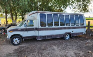Ford-e350-mini-bus-diesel-1991-white