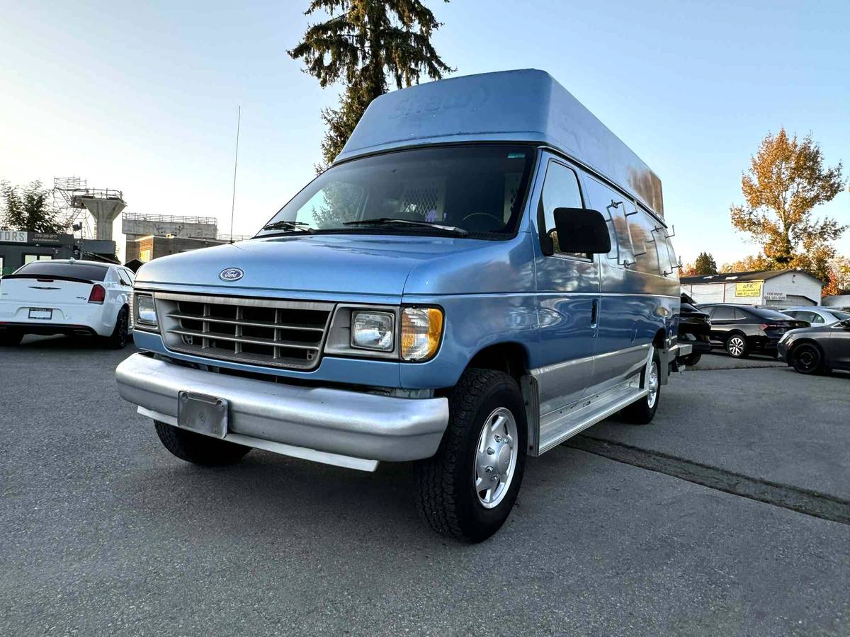 Ford-econoline-e250-high-roof-1993-blue-2