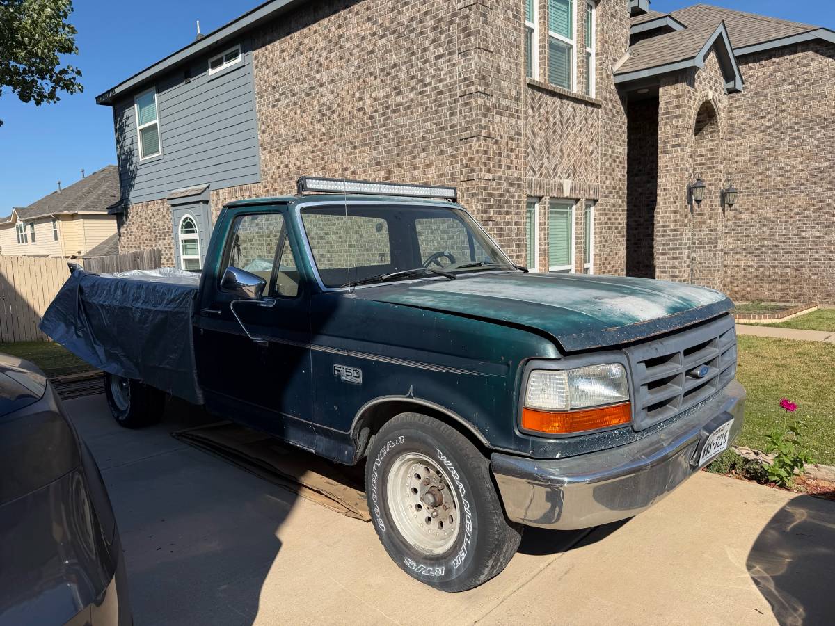 Ford-f-150-1993-green-1