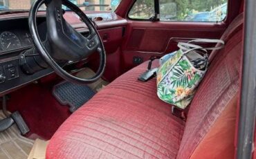 Ford-f-150-lariat-wtriton-engine-1990-red