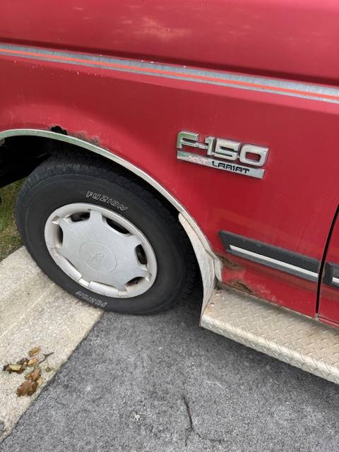 Ford-f-150-lariat-wtriton-engine-1990-red-7