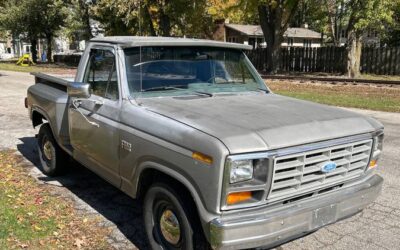 Ford f-150 manual stepside 1986