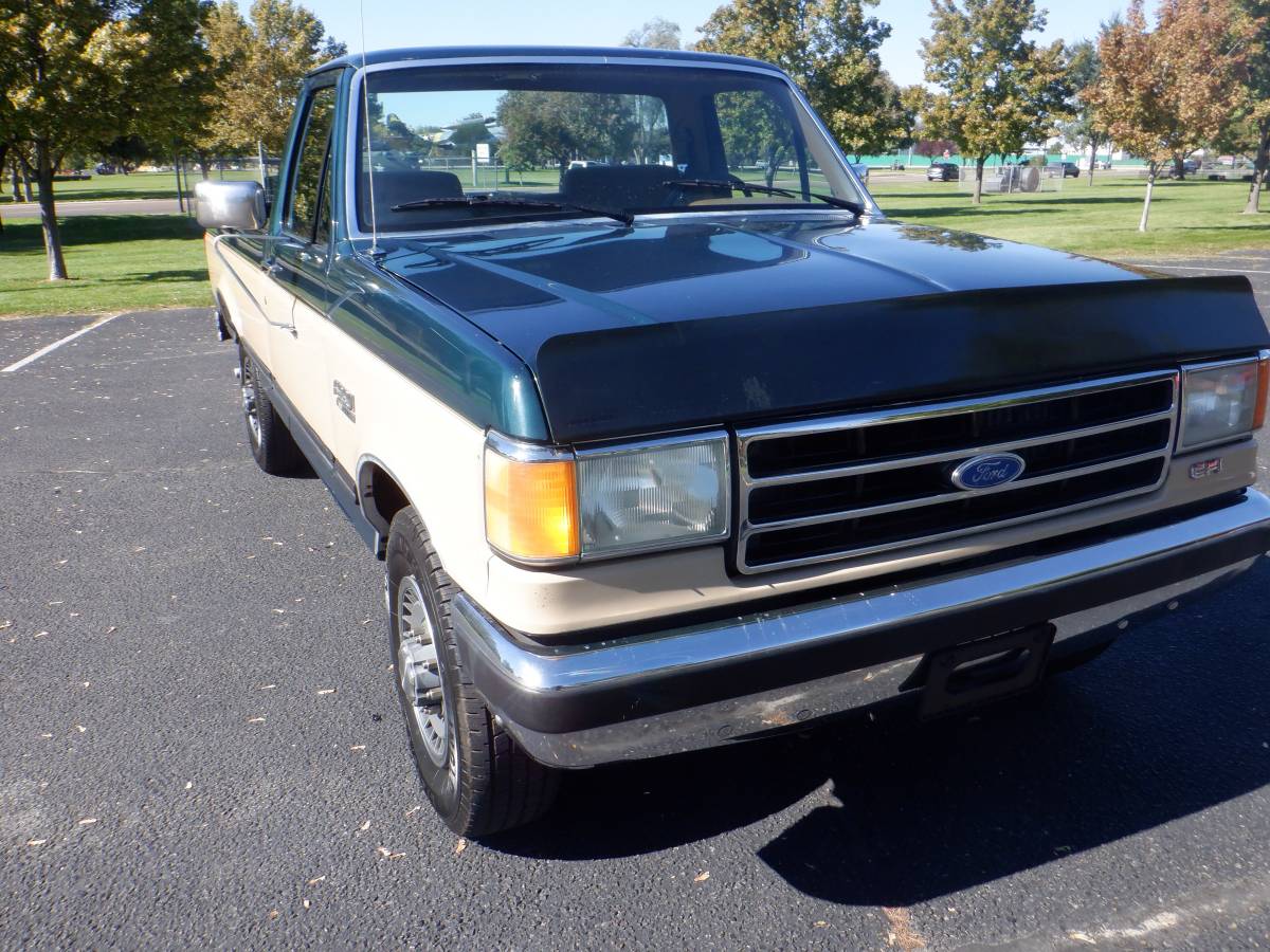 Ford-f-250-1991-green-1