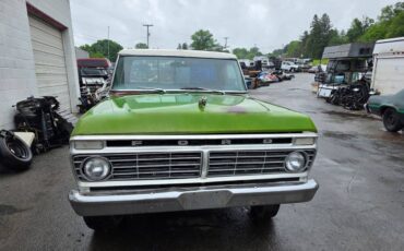Ford-f-350-1974-green-1