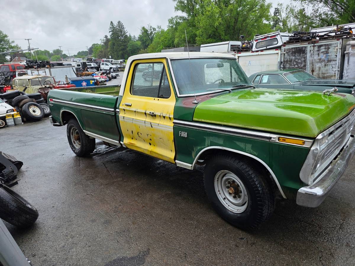 Ford-f-350-1974-green-5