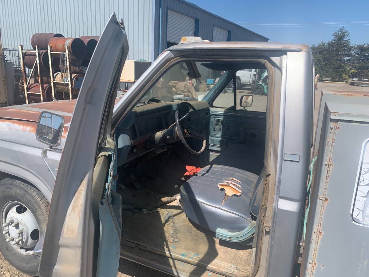 Ford-f-350-1981-grey-1