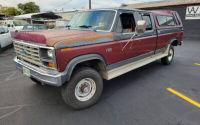 Ford f-350 crew cab xl 4wd diesel 1986