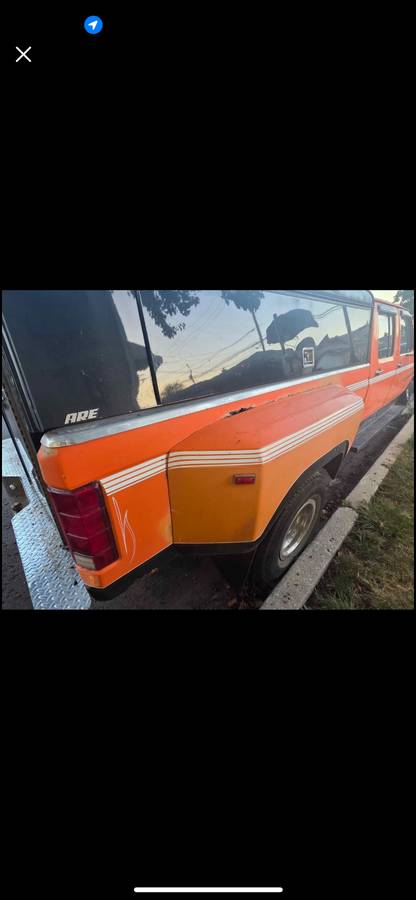 Ford-f-350-diesel-1985-orange-2