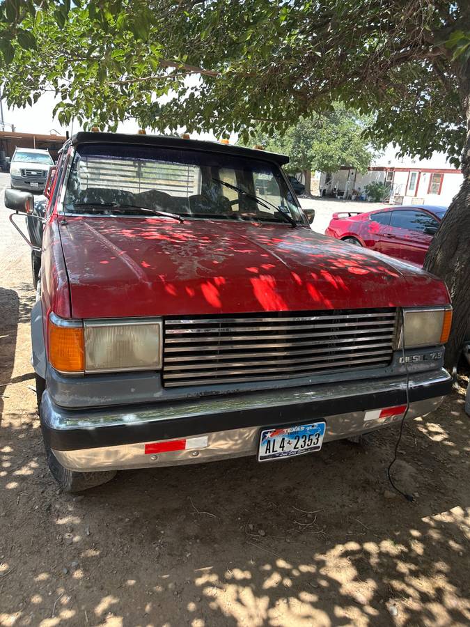 Ford-f-350-diesel-1988-red-4