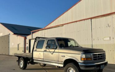 Ford-f-350-diesel-1995-grey-1