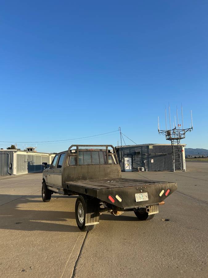 Ford-f-350-diesel-1995-grey