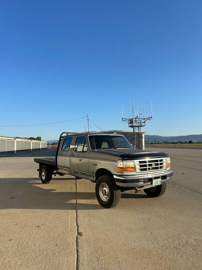 Ford-f-350-diesel-1995-grey-6