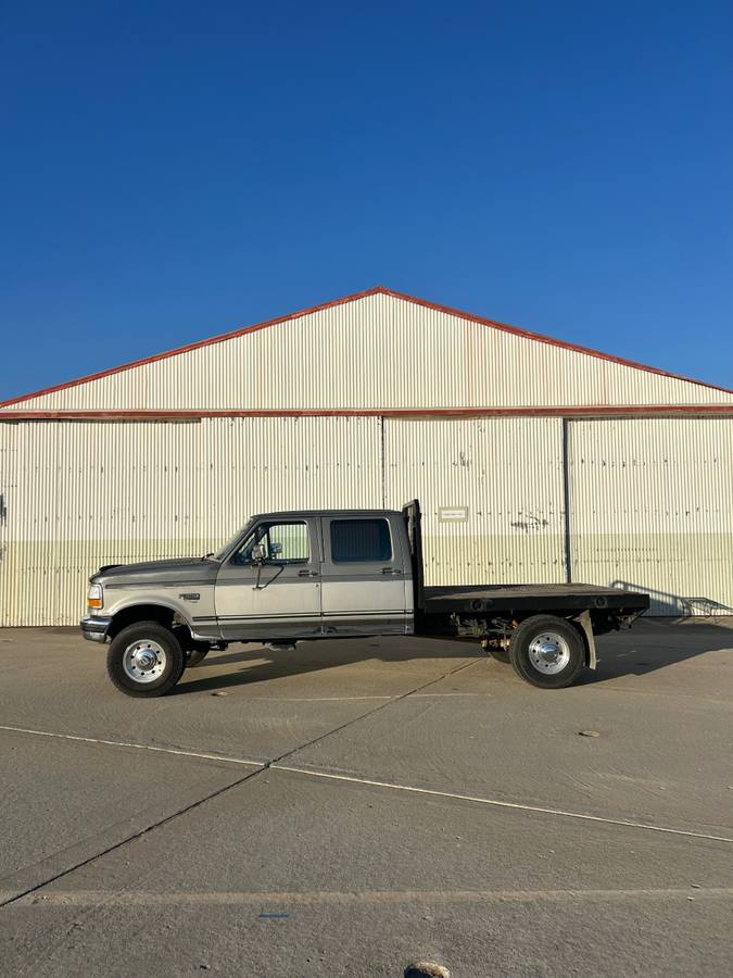 Ford-f-350-diesel-1995-grey-8