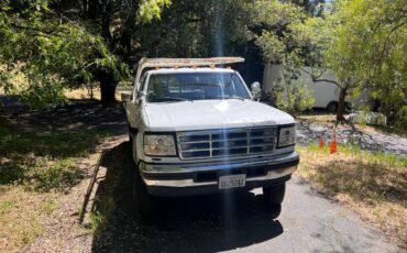 Ford-f-350-diesel-1995-white-1