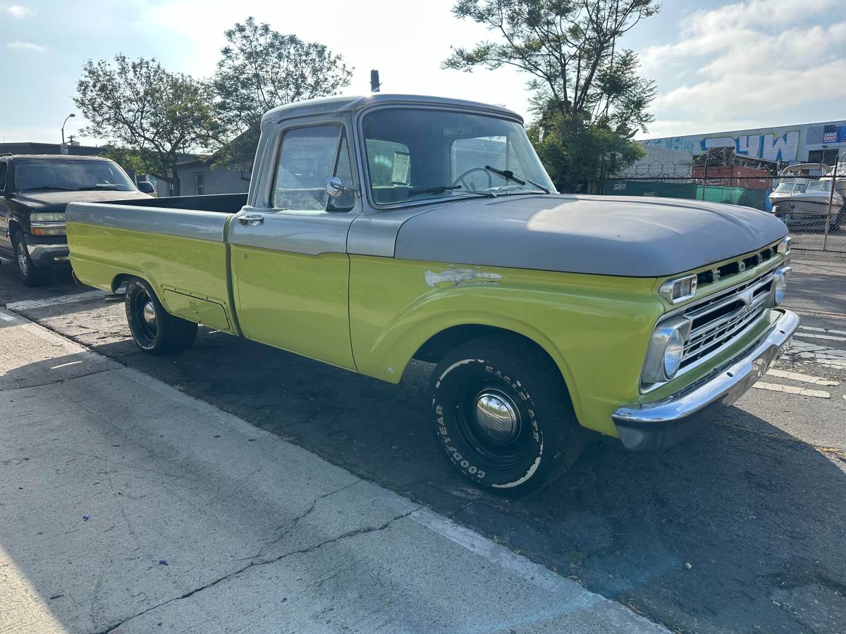 Ford-f100-1965-green