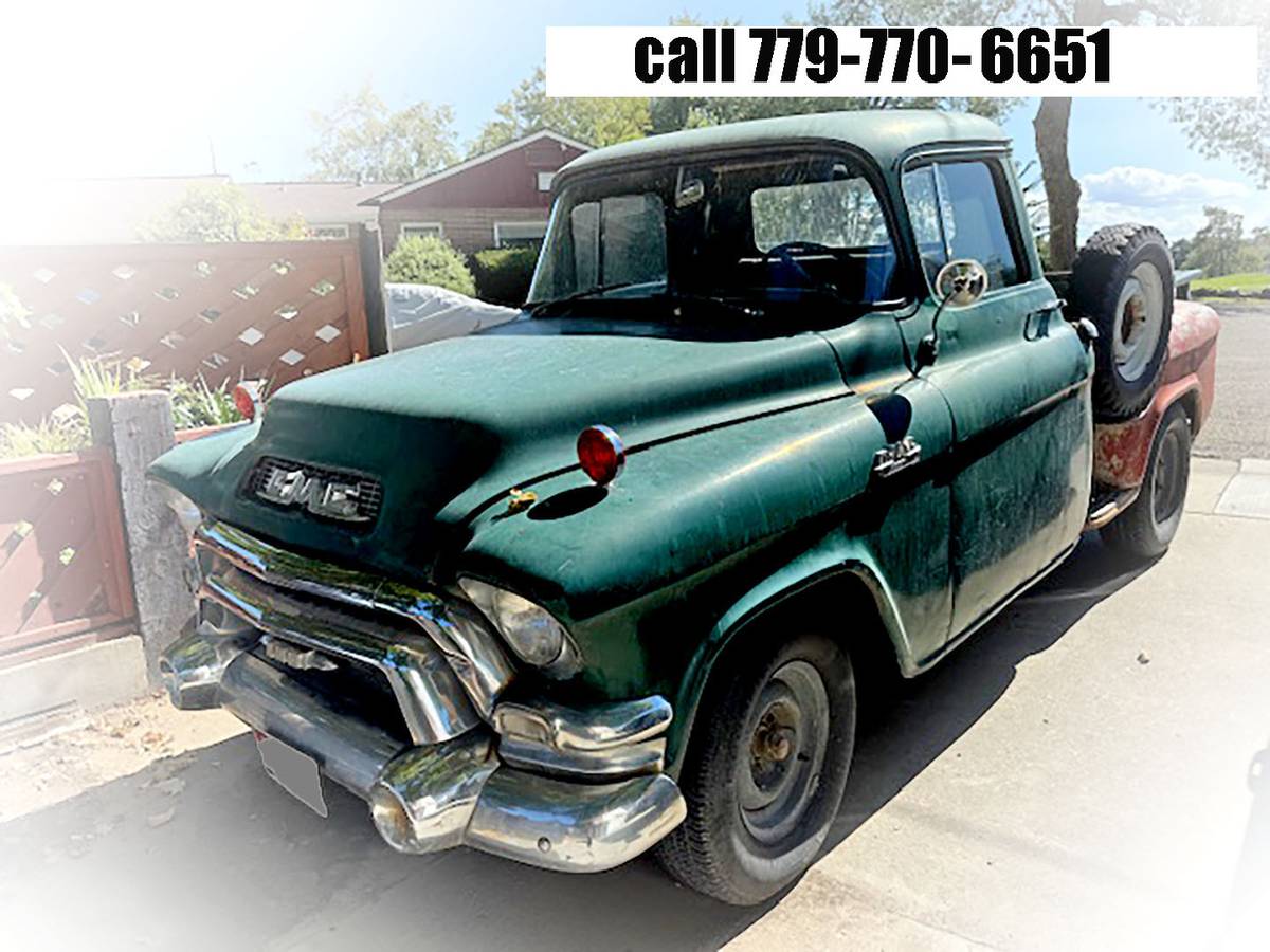 Ford-f100-pickup-1955-green