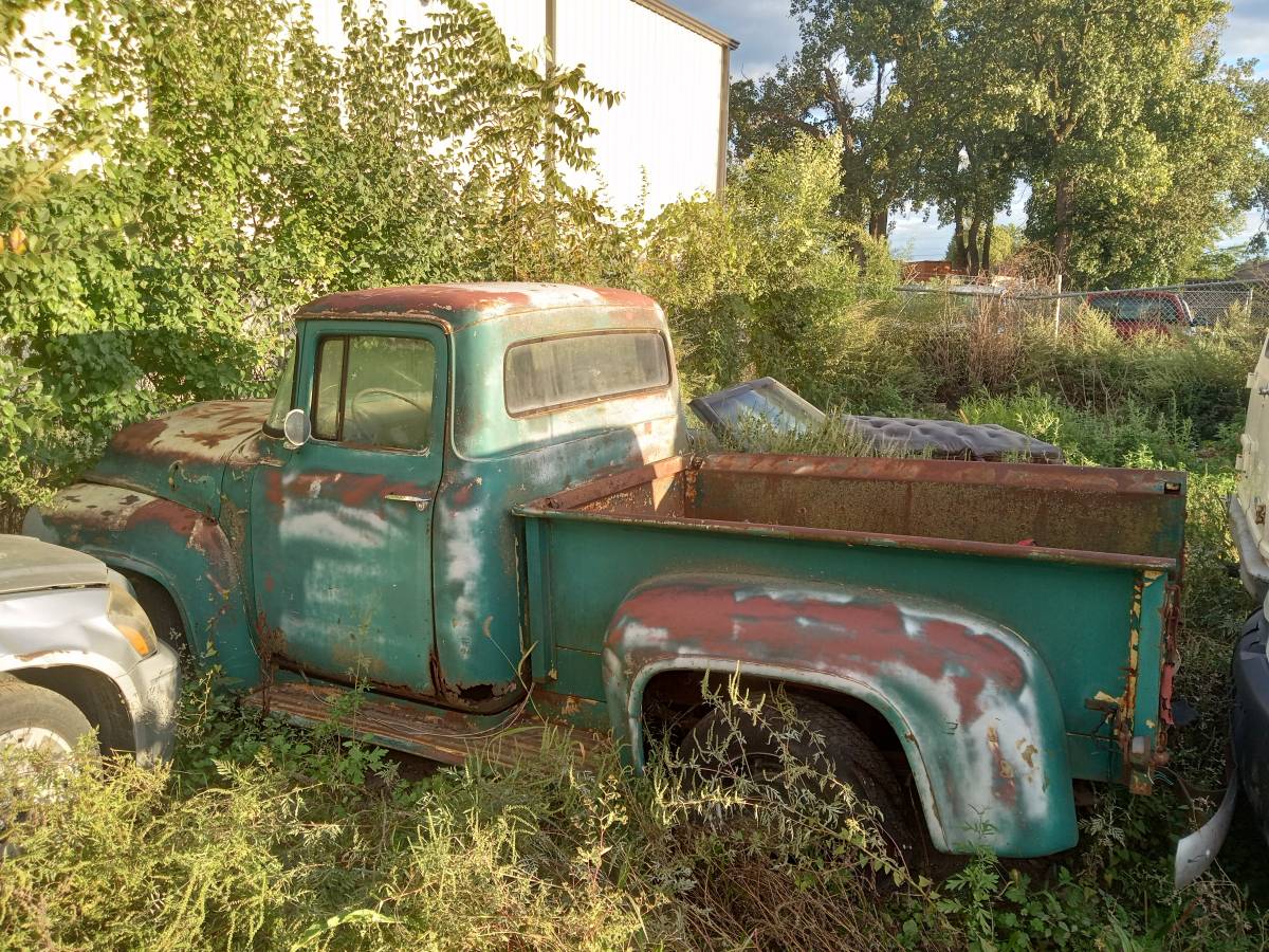 Ford-f100-pickup-1956-green-5