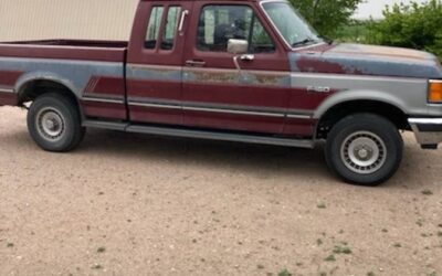 Ford f150 supercrew cab lariat 1989