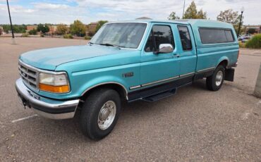 Ford-f250-1996-green-1