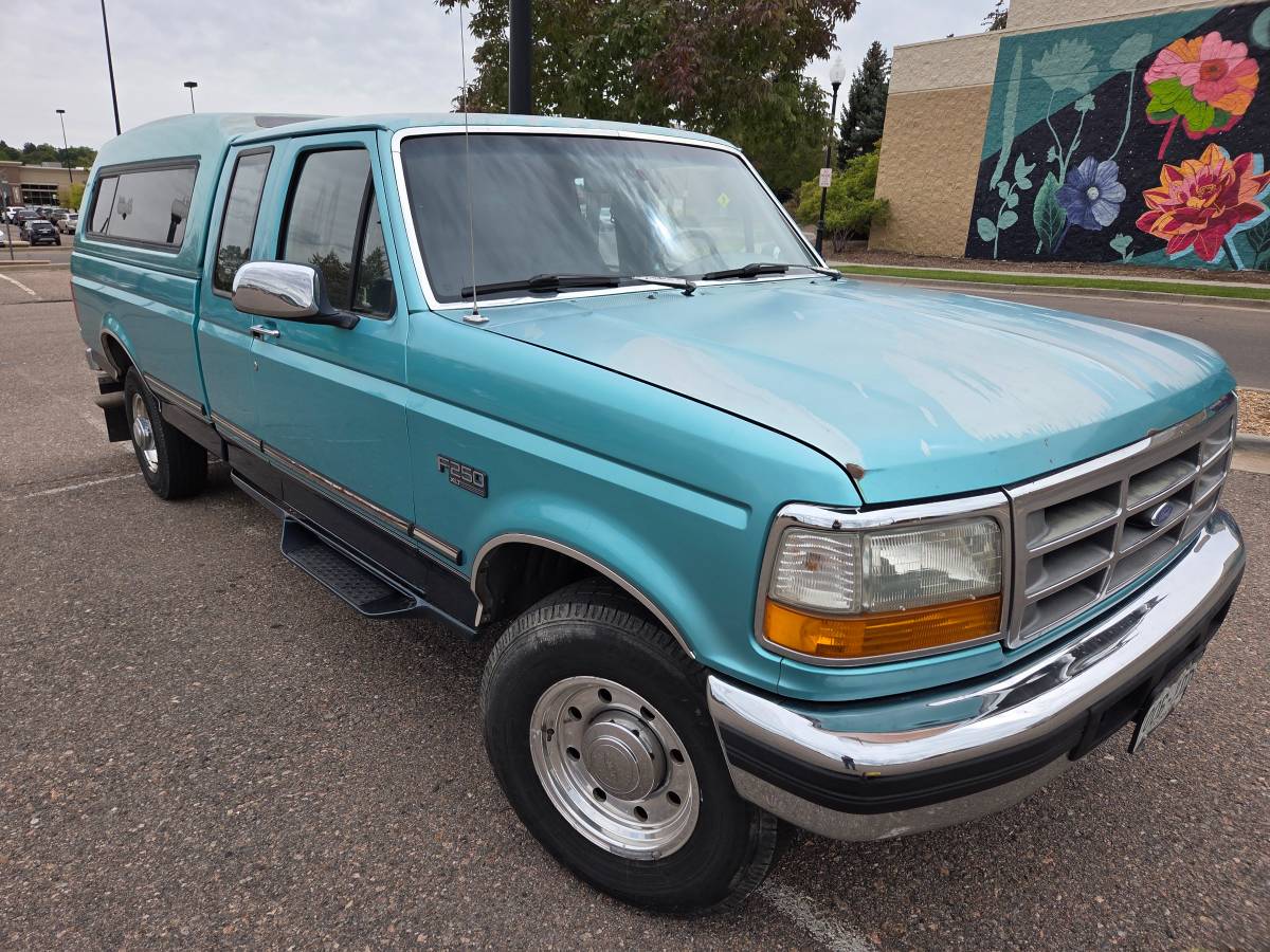 Ford-f250-1996-green-3