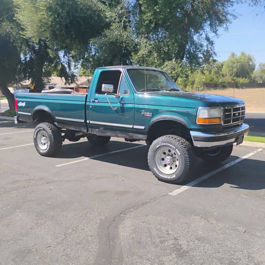 Ford-f250-super-duty-4x4-1993-green