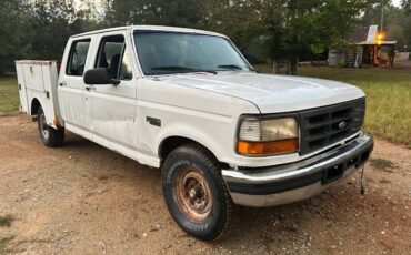 Ford-f250-super-duty-diesel-1996-white-1