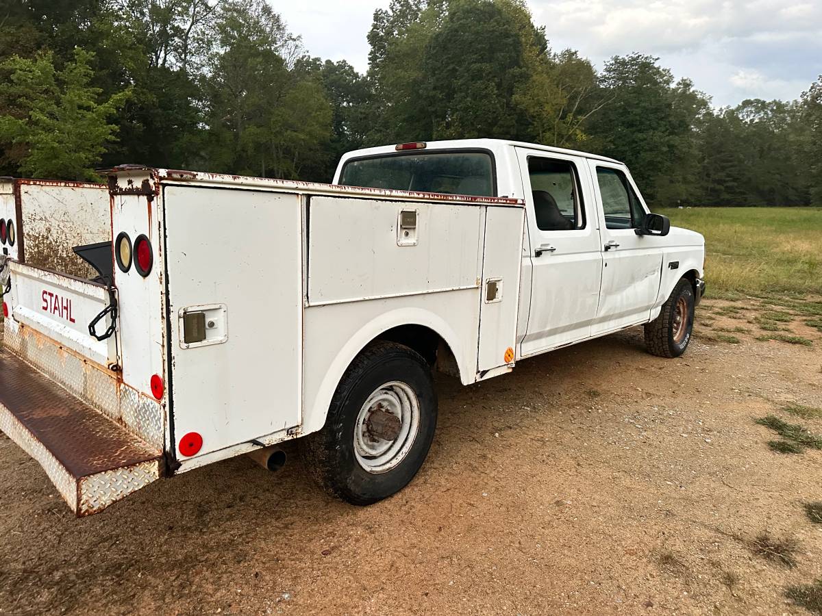 Ford-f250-super-duty-diesel-1996-white-2