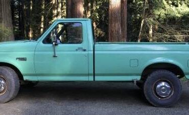 Ford-f250xl-1995-green-1