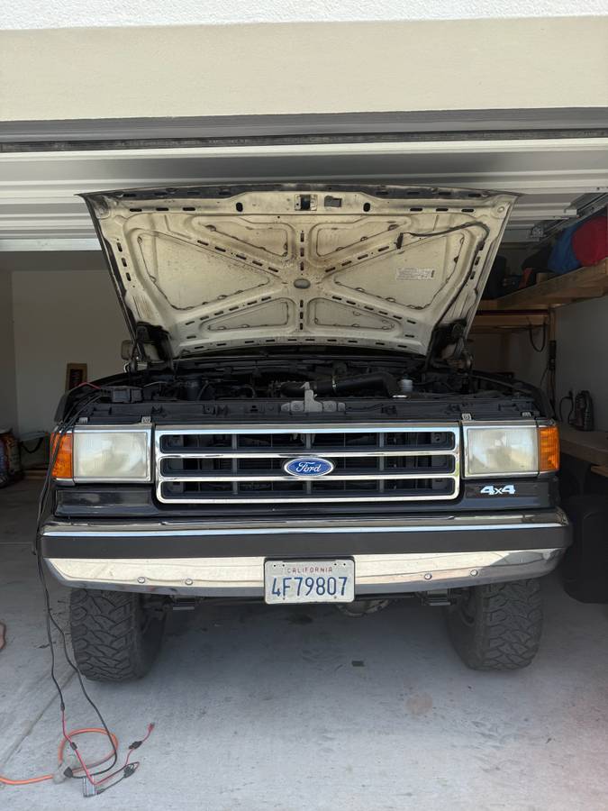 Ford-f350-4x4-1991-black
