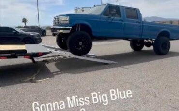 Ford-f350-crew-cab-1994-blue-2