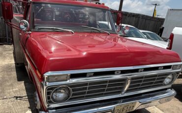 Ford-f350-diesel-1974-red-1