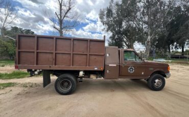 Ford-f350-diesel-1990-brown-1