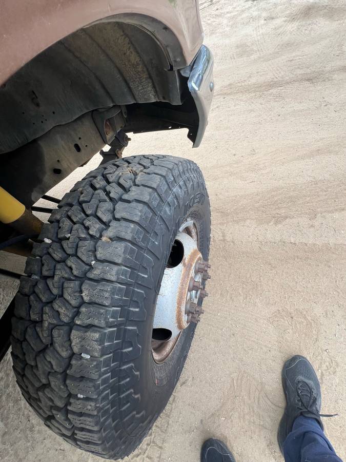 Ford-f350-diesel-1990-brown-6