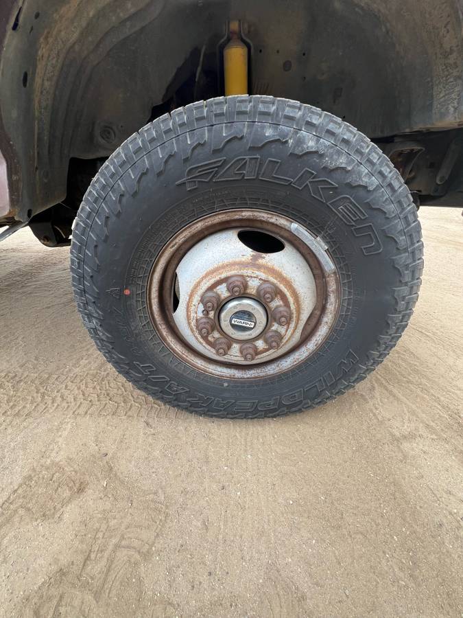Ford-f350-diesel-1990-brown-7
