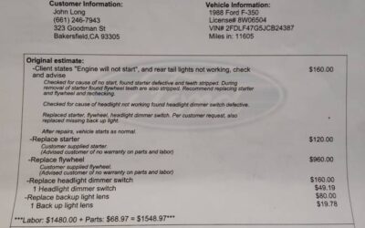 Ford f350 super duty 1988