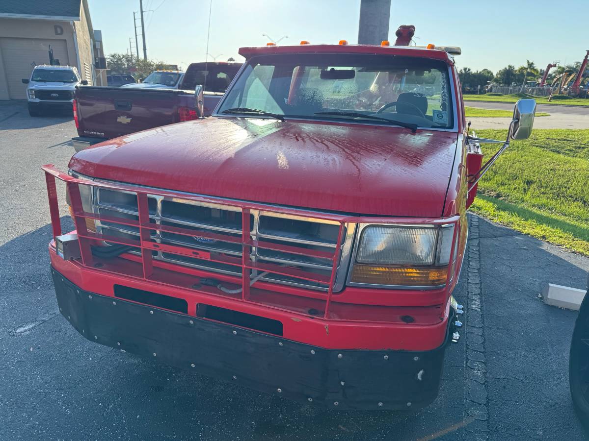 Ford-f350-super-duty-diesel-1994-red-2