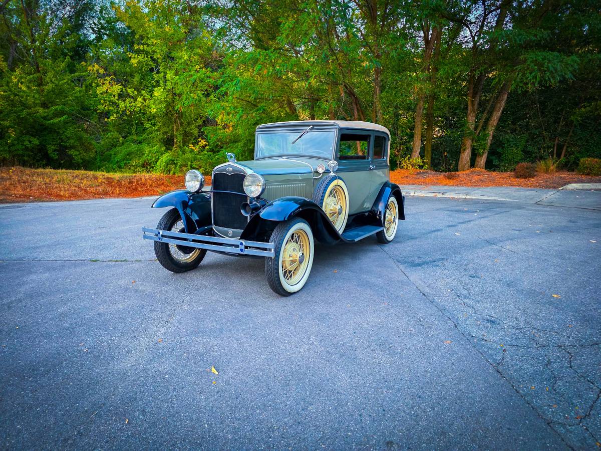 Ford-model-a-1931-green-21