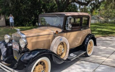 Ford model a victoria 1931