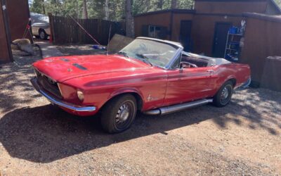 Ford mustang convertible 1968