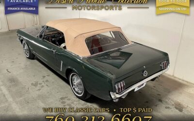 Ford mustang convertible 289 1965