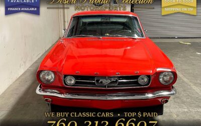 Ford mustang gt 289 v8 4 speed 1965