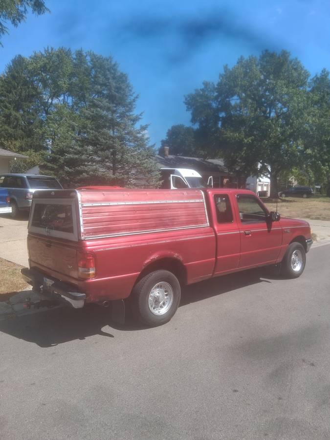 Ford-ranger-xlt-1994-red